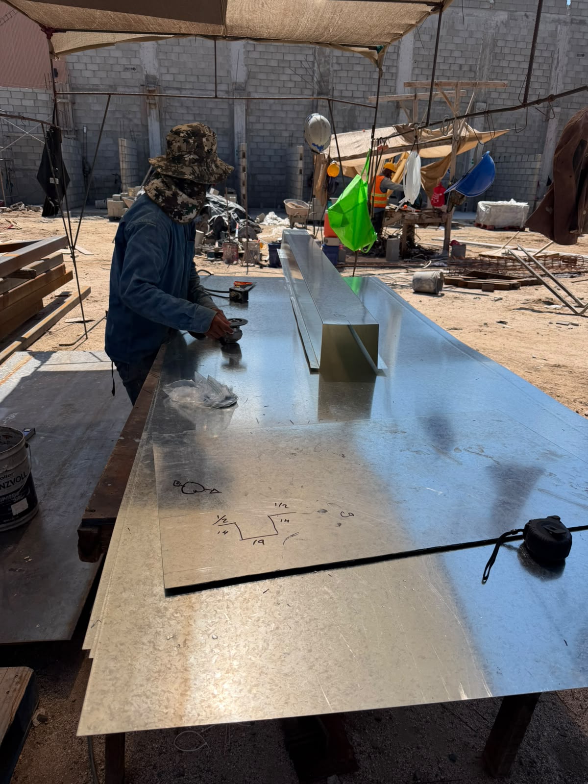 Trabajo de montaje estructural